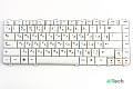 Клавиатура для ноутбука Lenovo Y450 Y460 Y550 Y560 белая р/n: 25-008291, V-10120AS1-RU, 25-008389 - фото