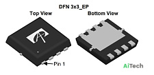 Микросхема AON7401 P-Channel MOSFET 30V 35A DFN3x3EP bulk