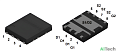 Микросхема MDU5593SVRH Dual N-Channel MOSFET 30V 34A/40A POWERDFN56 - фото