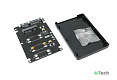 Бокс для SSD диска mSATA с выходом SATA пластиковый - фото