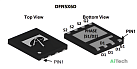 Микросхема AON6998 Dual N-Channel MOSFET 30V 50A DFN5x6D bulk